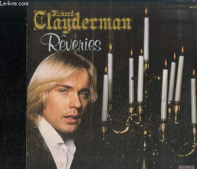 DISQUE VINYLE 33T : REVERIES - Dolannes melodie, Yesterday, Lieberstraum, Don't cry for me argentina, La vie en rose, Hymne a la joie, Pour Elise, Exodus, Ballade pour Adeline, Romeo and Julia, Elisabethen serenade, Bridge over trouble water, Barcarolle