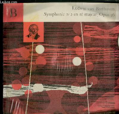 DISQUE VINYLE 33T : Symphonie n2 en r majeur / opus 36