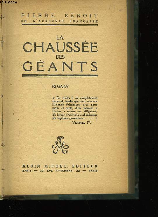 LA CHAUSSEE DES GEANTS.