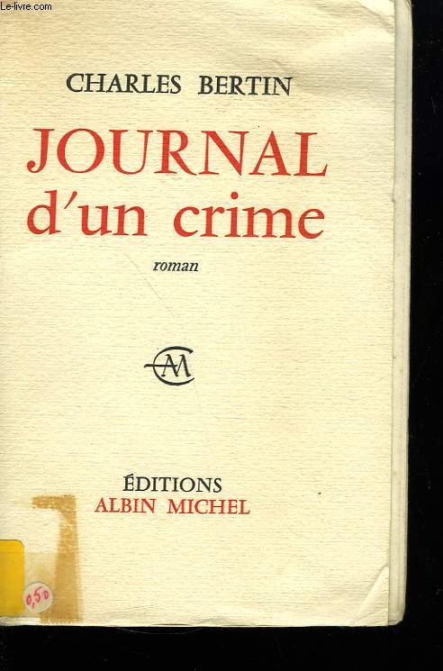 JOURNAL D'UN CRIME.