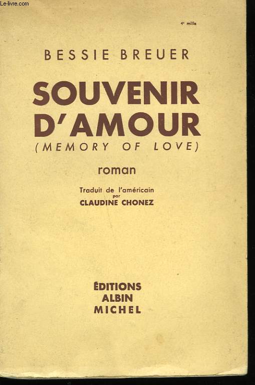 SOUVENIR D'AMOUR.