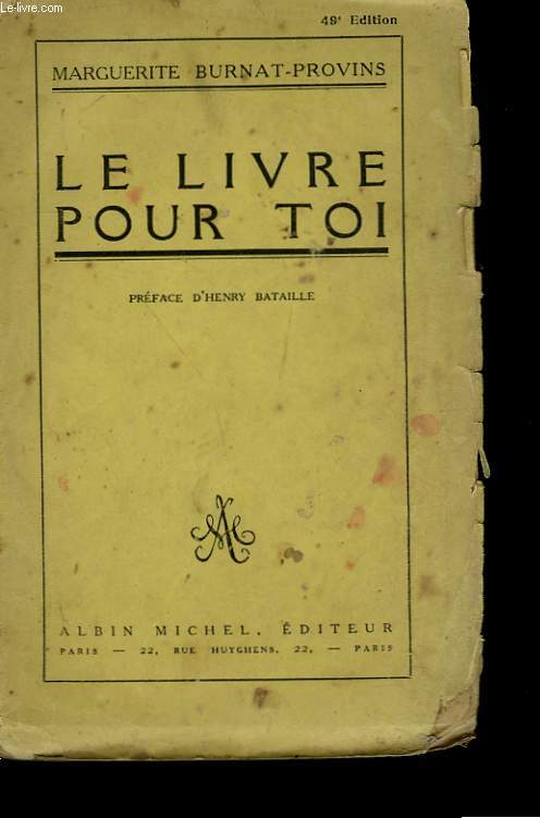 LE LIVRE POUR TOI.