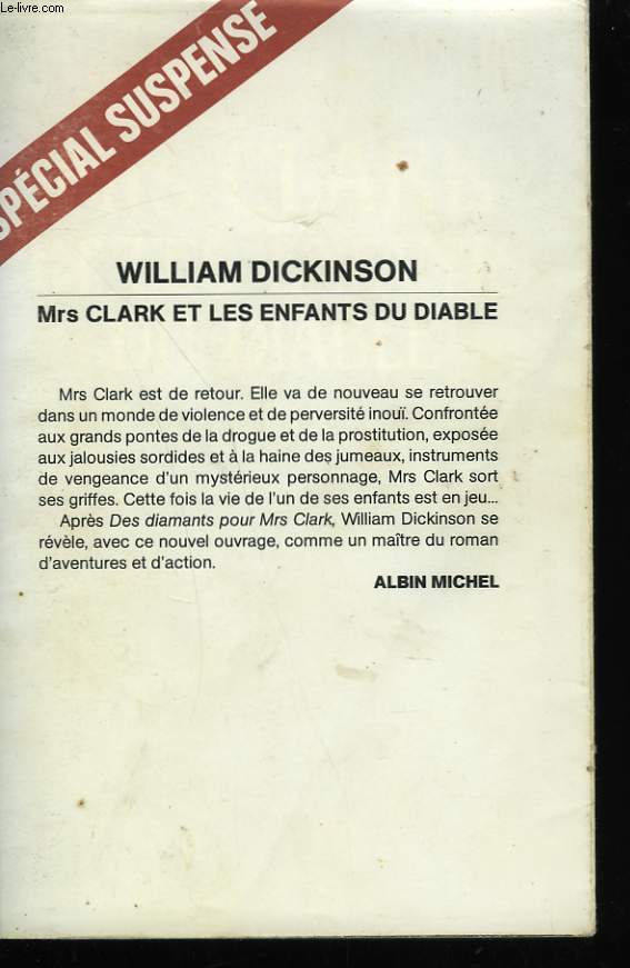 MRS CLARK ET LES ENFANTS DU DIABLE.