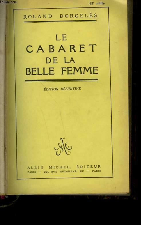 LE CABARET DE LA BELLE FEMME.