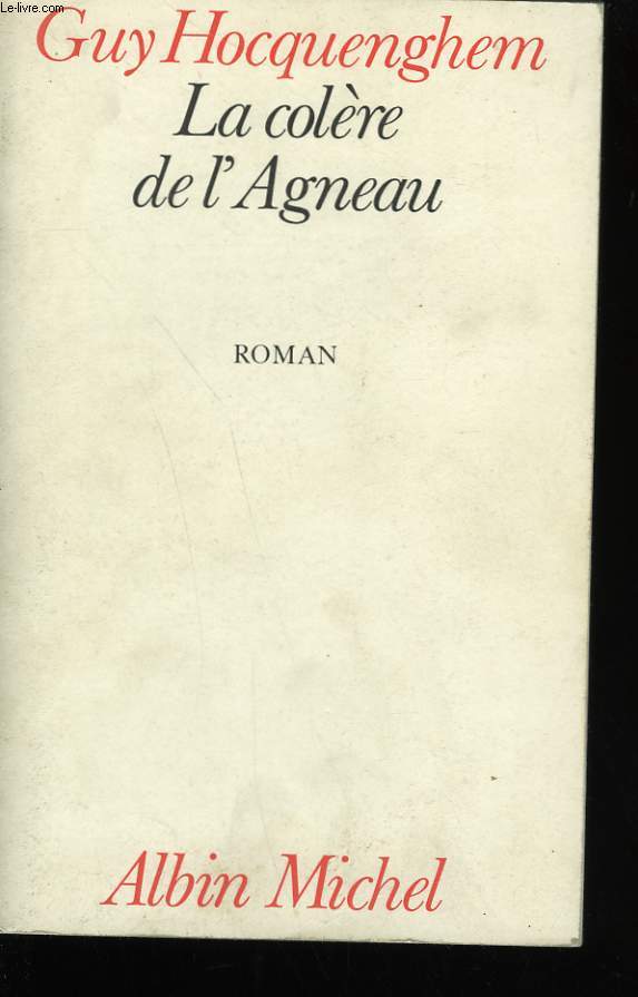 LA COLERE DE L'AGNEAU.
