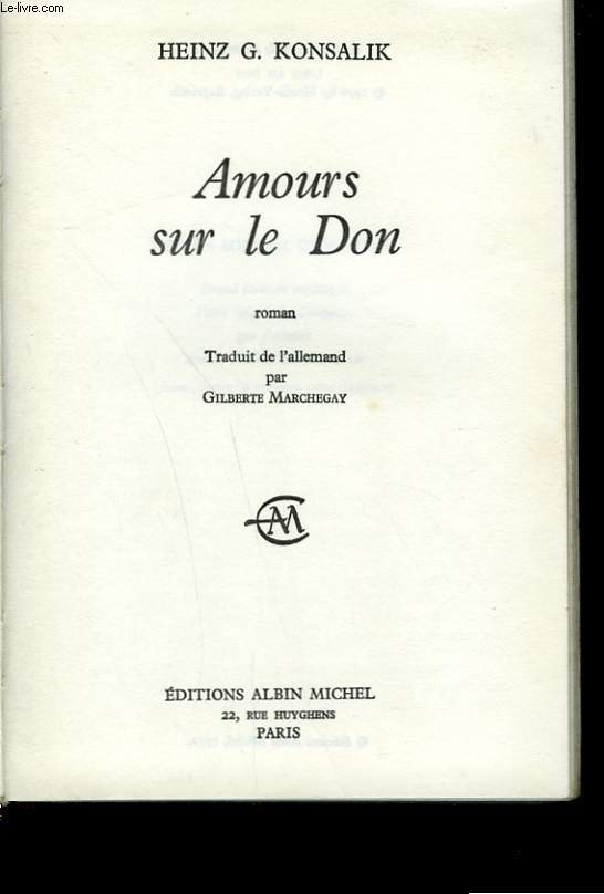 AMOURS SUR LE DON.