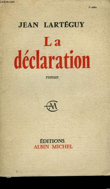 LA DECLARATION.