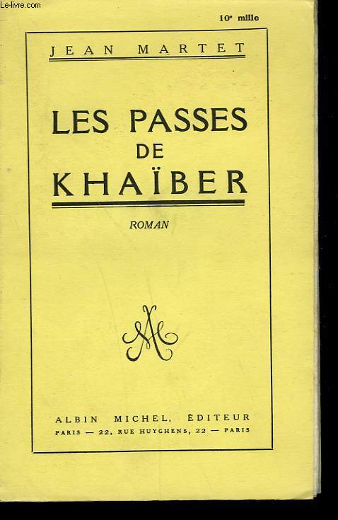 LES PASSES DE KHAIBER.