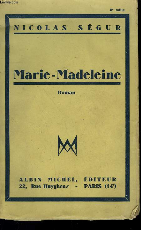 MARIE-MADELEINE.