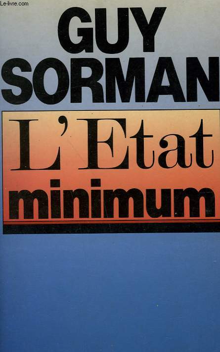 L'ETAT MINIMUM.