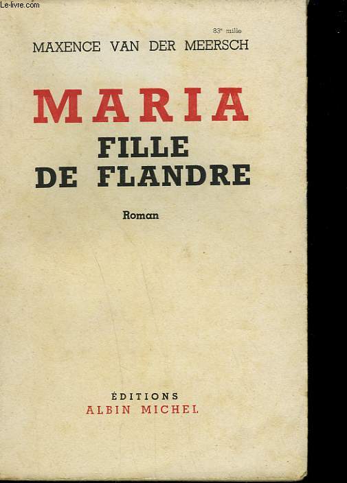 MARIA FILLE DE FLANDRE.