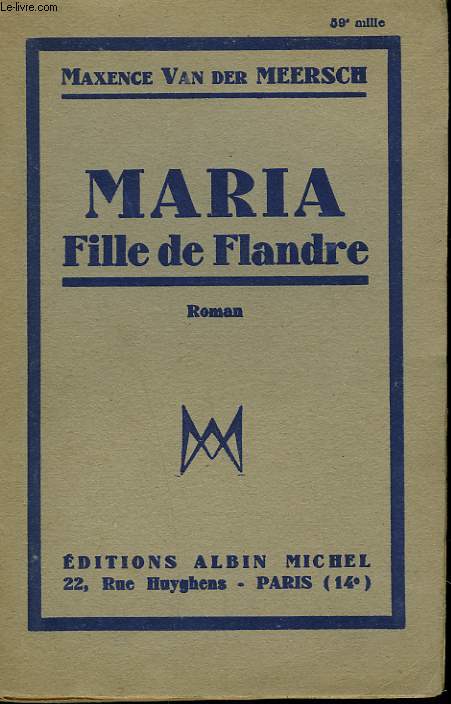 MARIA FILLE DE FLANDRE.