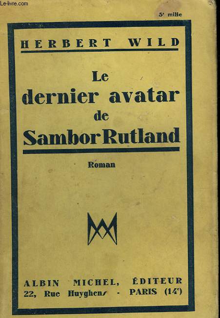 LE DERNIER AVATAR DE SAMBOR - RUTLAND.