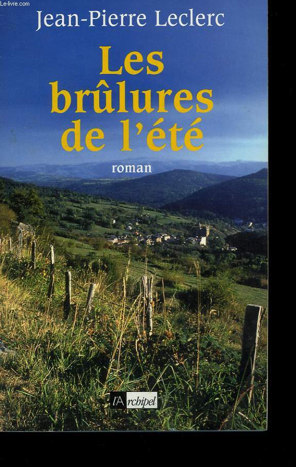 LES BRULURES DE L'ETE.