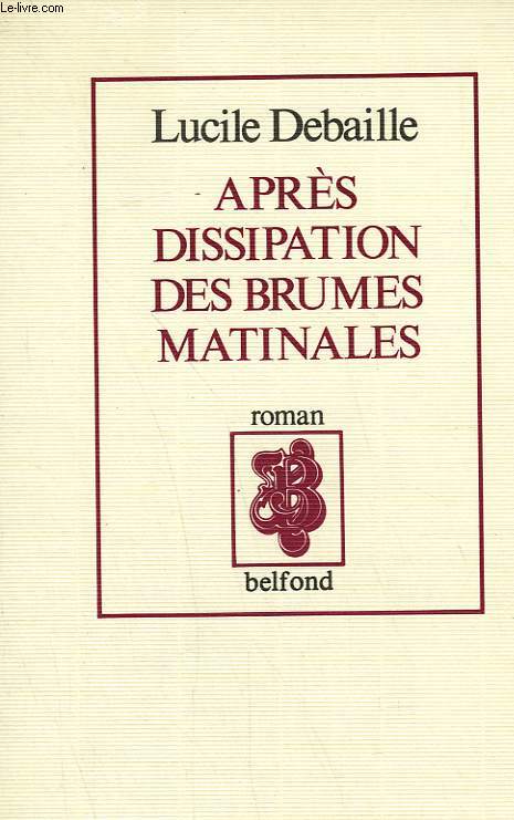 APRES DISSIPATION DES BRUMES MATINALES.