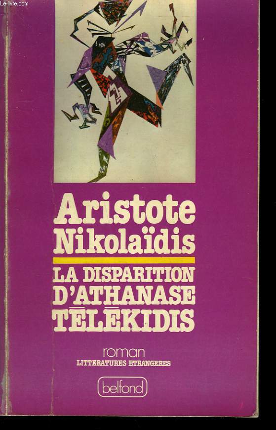 LA DISPARITION D'ATHANASE TELEKIDIS.