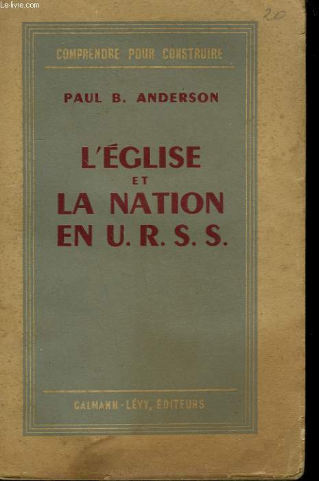 L'EGLISE ET LA NATION EN URSS.