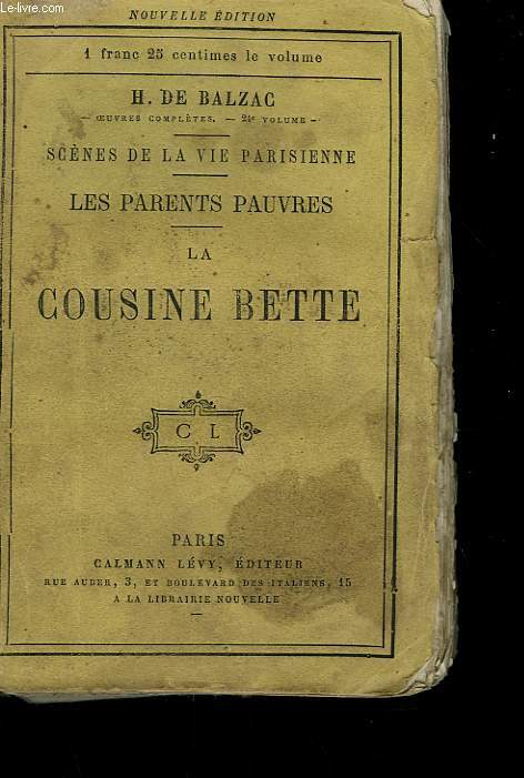 LA COUSINE BETTE.