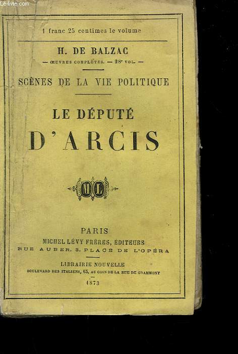 LE DEPUTE D'ARCIS.