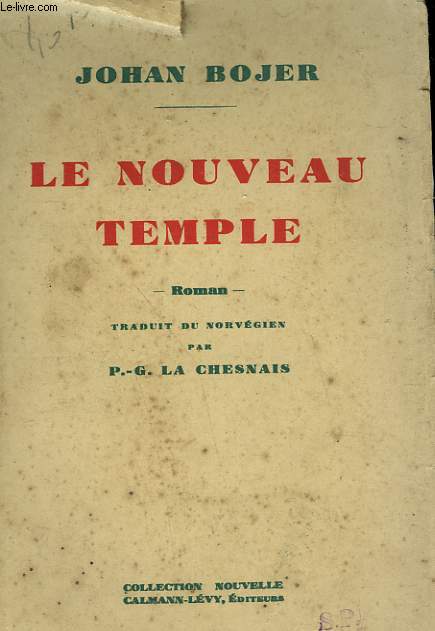 LE NOUVEAU TEMPLE.