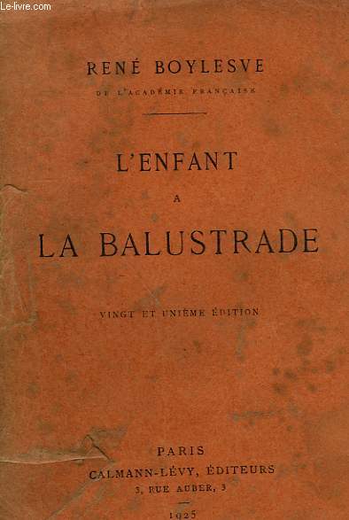 L'ENFANT A LA BALUSTRADE.