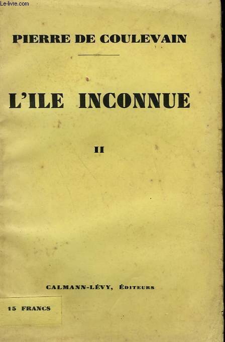 L'ILE INCONNUE. TOME 2.