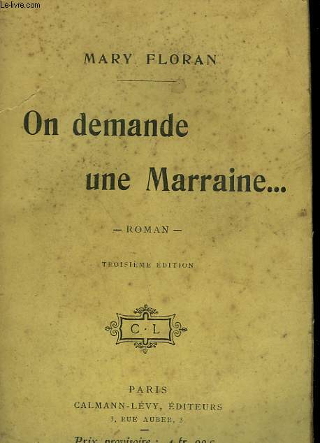 ON DEMANDE UNE MARRAINE... .