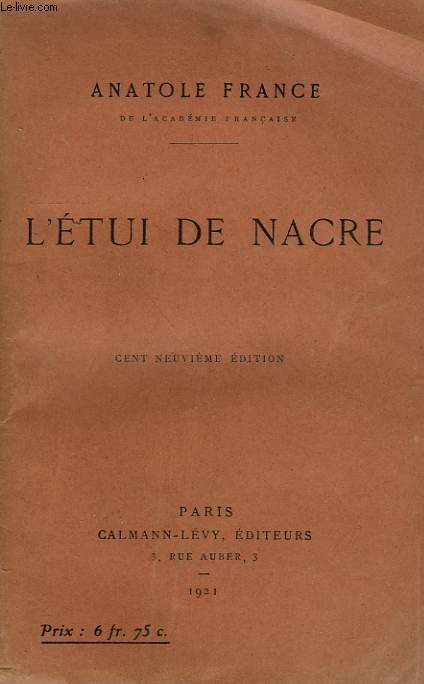 L'ETUI DE NACRE.