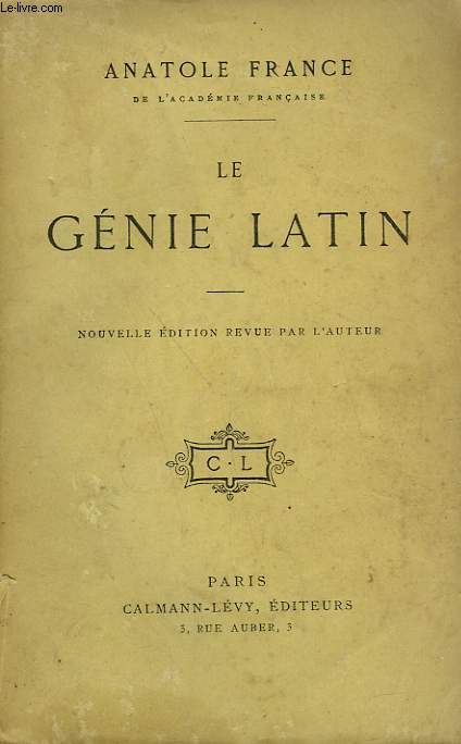 LE GENIE LATIN.