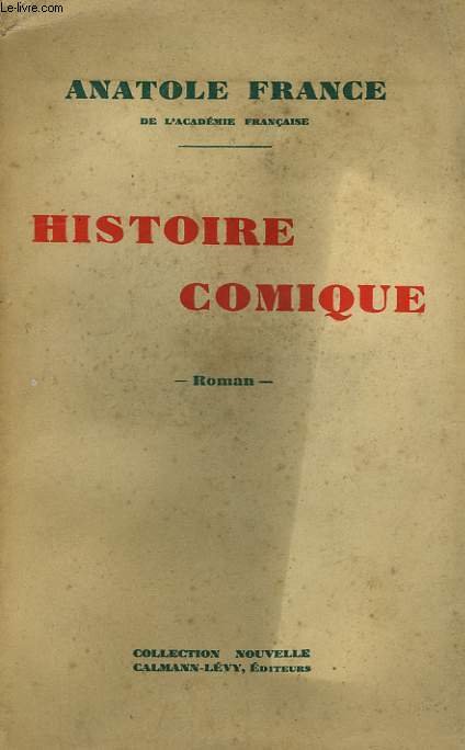 HISTOIRE COMIQUE.