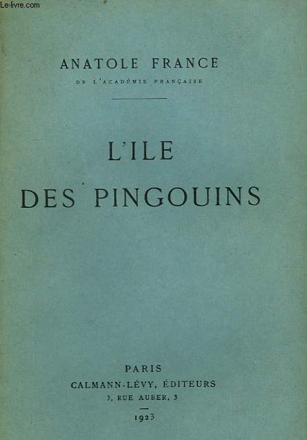 L'ILE DES PINGOUINS.