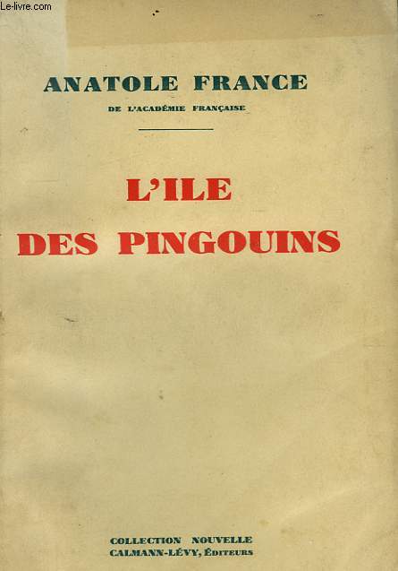 L'ILE DES PINGOUINS.
