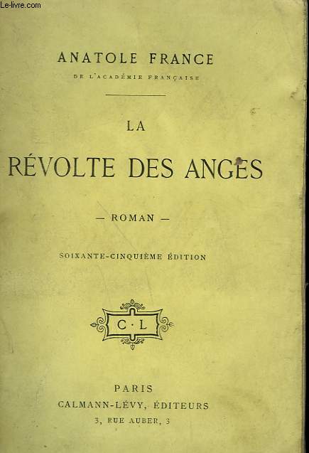 LA REVOLTE DES ANGES.