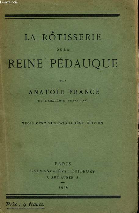 LA ROTISSERIE DE LA REINE PEDAUQUE.