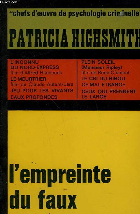L'EMPREINTE DU FAUX.