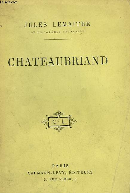 CHATEAUBRIAND.