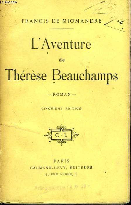 L'AVENTURE DE THERESE BEAUCHAMPS.