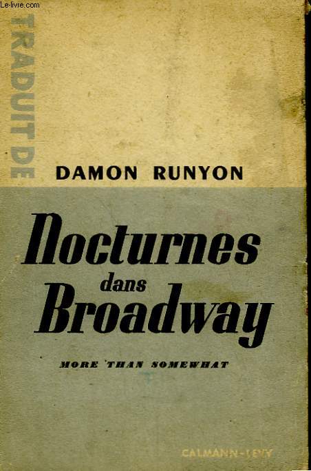 NOCTURES DANS BROADWAY.