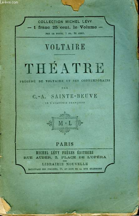 THEATRE DE VOLTAIRE.