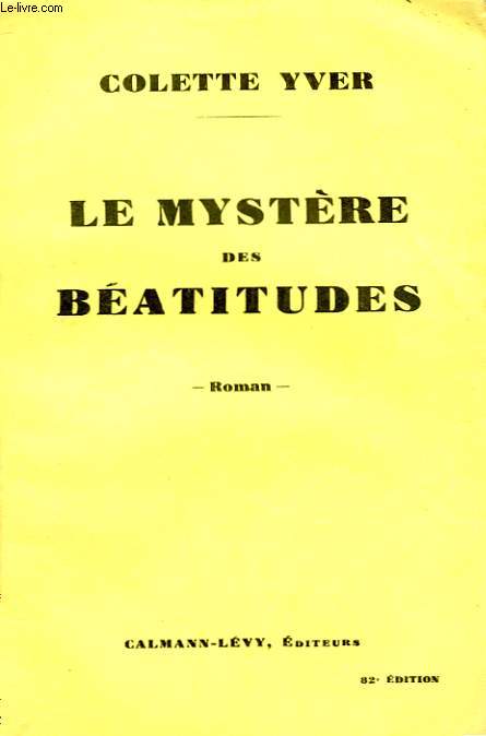 LE MYSTERE DES BEATITUDES.