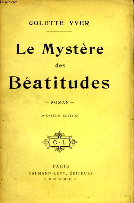 LE MYSTERE DES BEATITUDES.