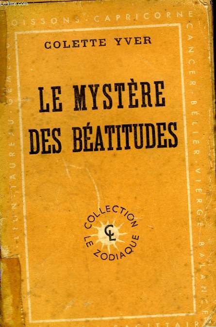 LE MYSTERE DES BEATITUDES.