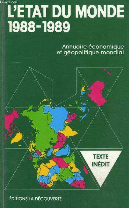 L'ETAT DU MONDE. 1988-1989.