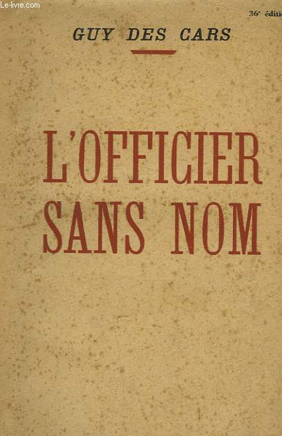 L'OFFICIER SANS NOM.