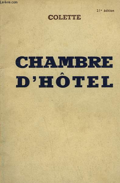 CHAMBRE D'HOTEL.
