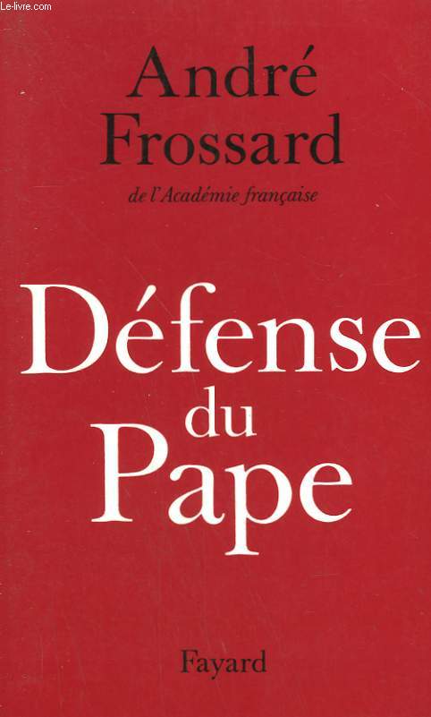 DEFENSE DU PAPE.