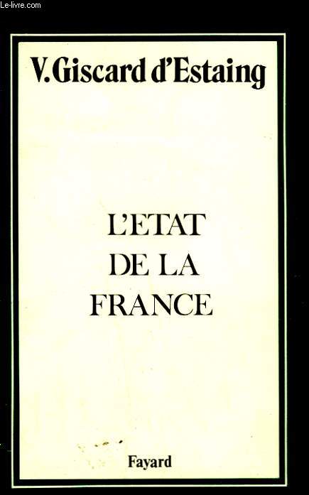 L'ETAT DE LA FRANCE.