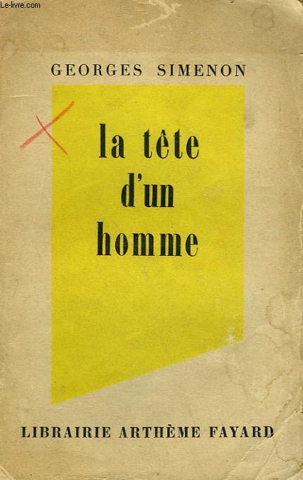 LA TETE D'UN HOMME.