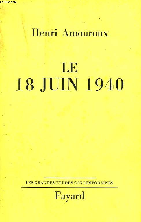 LE 18 JUIN 1940.