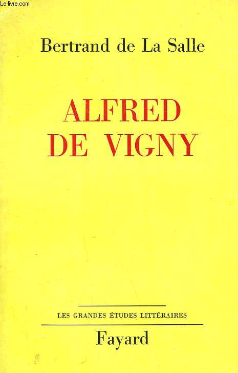 ALFRED DE VIGNY.
